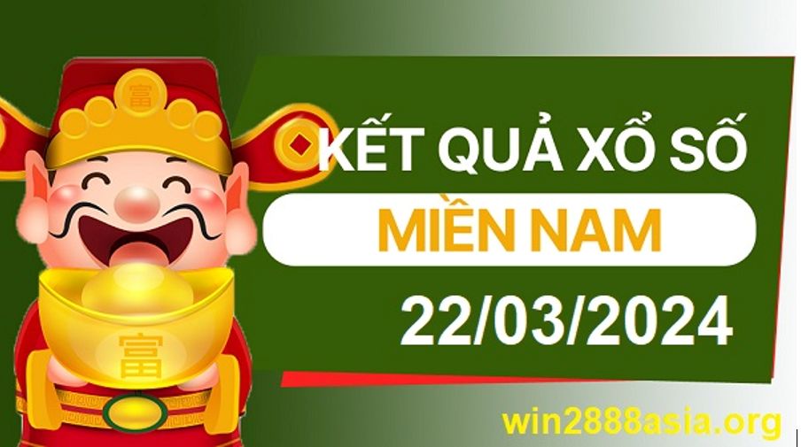 Soi cầu XSMN Win2888 22-03-2024 Dự đoán xổ số miền nam thứ 6