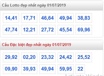 Soi cầu XSMB 1-7-2019 Win2888