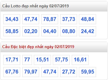 Soi cầu XSMB 2-7-2019