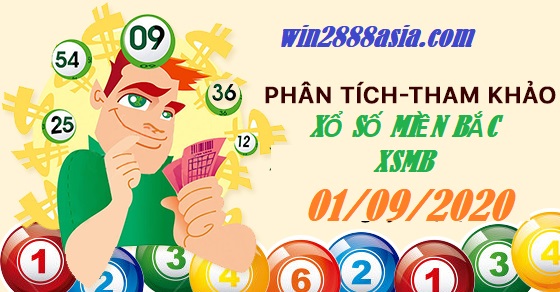 Soi cầu XSMB 1-9-2020 Win2888