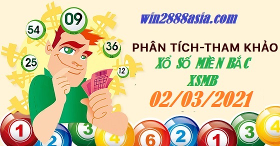 Soi cầu XSMB 2-3-2021 Win2888