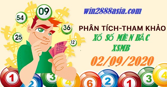 Soi cầu XSMB 2-9-2020 Win2888