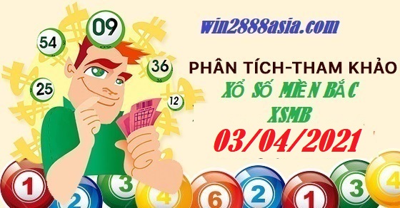 Soi cầu XSMB 3-4-2021 Win2888