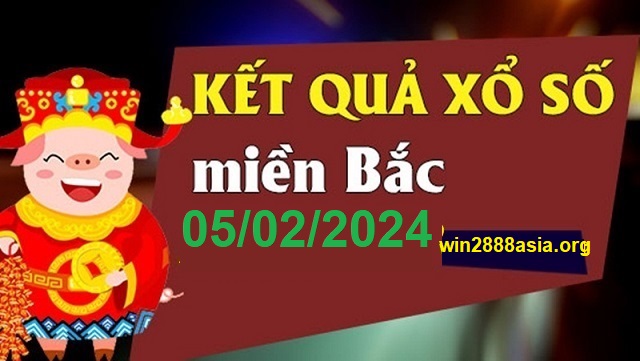 Soi cầu XSMB Win2888 05-02-2024 Dự đoán Cầu Đề Miền Bắc thứ 2 