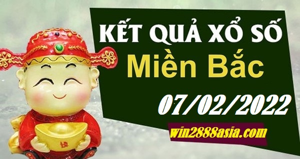 Soi cầu XSMB 07-2-2022 Win2888