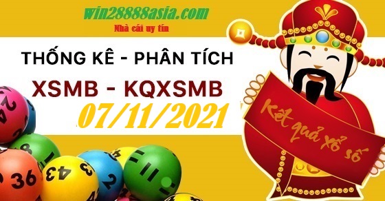 Soi cầu XSMB 7-11-2021 Win2888 Dự đoán Xổ Số Miền Bắc chủ nhật