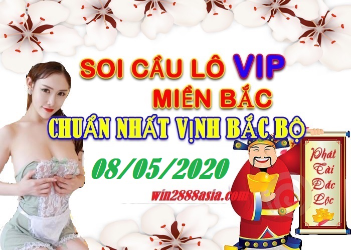 Soi cầu XSMB 8-5-2020 Win2888