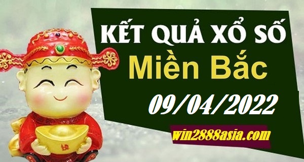 Soi cầu XSMB Win2888 09-04-2022 Chốt số cầu lô miền bắc thứ 7