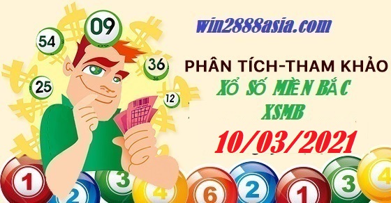 Soi cầu XSMB 10-3-2021 Win2888