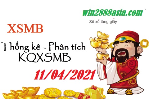 Soi cầu XSMB 11-4-2021 Win2888