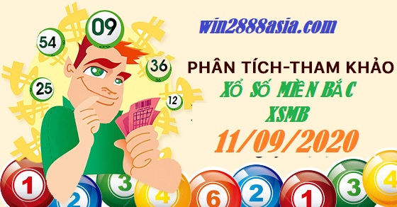 Soi cầu XSMB 11-9-2020 Win2888