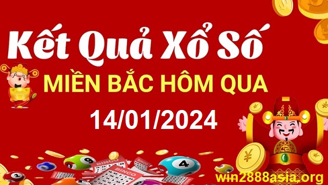 Soi cầu XSMB 14-01-2024 Win2888 Chốt số lô đề miền bắc chủ nhật