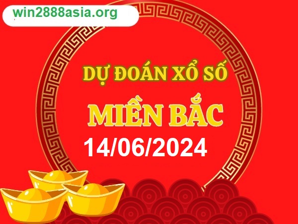 Soi cầu XSMB Win2888 14-06-2024 Dự đoán cầu đề miền bắc thứ 6