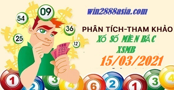 Soi cầu XSMB 15-3-2021 Win2888