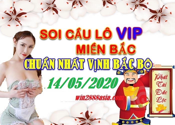 Soi cầu XSMB 14-5-2020 Win2888