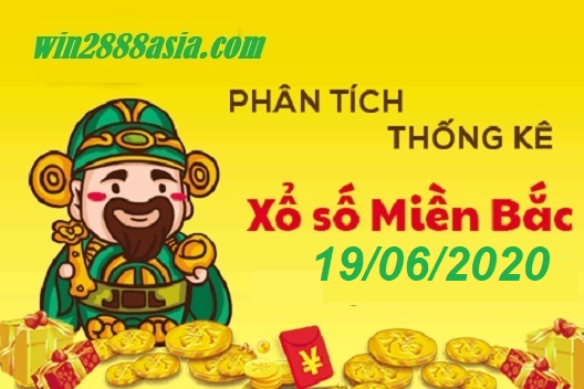 Soi cầu XSMB 19-6-2020 Win2888