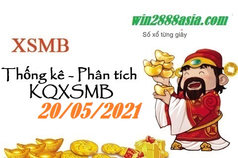 Soi cầu XSMB 20-5-2021 Win2888 Dự đoán Lô Đề Miền Bắc thứ 5