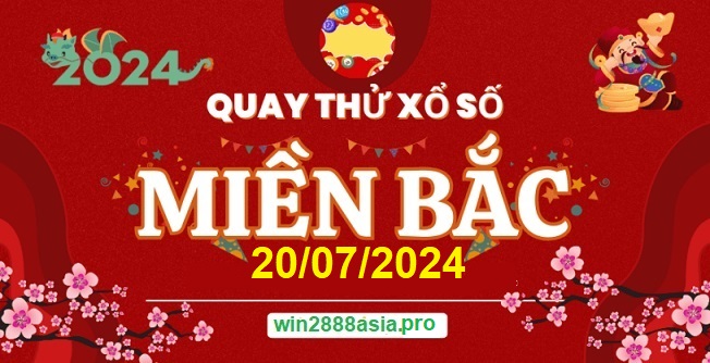 Soi cầu XSMB 20-07-2024 Win2888 Dự đoán Bạch Thủ Miền Bắc thứ 7