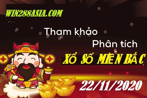 Soi cầu XSMB 22-11-2020 Win2888