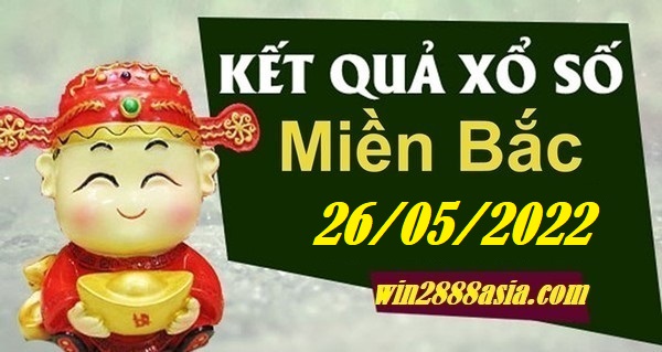 Soi cầu XSMB Win2888 26-05-2022 Dự đoán cầu lô miền bắc thứ 5