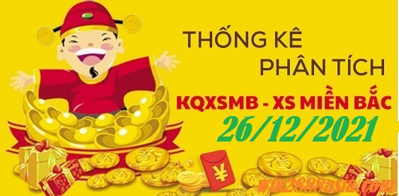 Soi cầu XSMB 26-12-2021 Win2888 Dự đoán Dàn Đề Miền Bắc chủ nhật