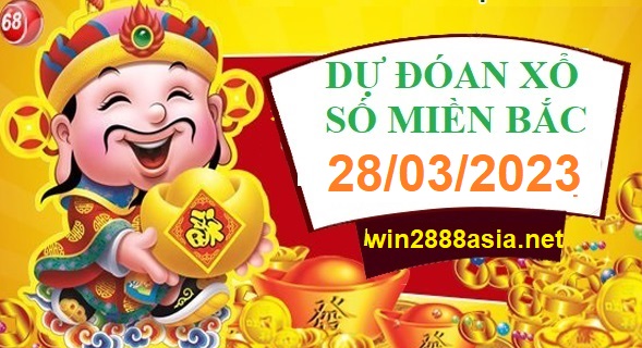 Soi cầu XSMB 28-03-2023 Win2888 Dự đoán cầu lô miền bắc thứ 3