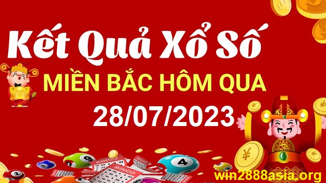 Soi cầu XSMB 28-07-2023 Win2888 Dự đoán cầu lô miền bắc thứ 6