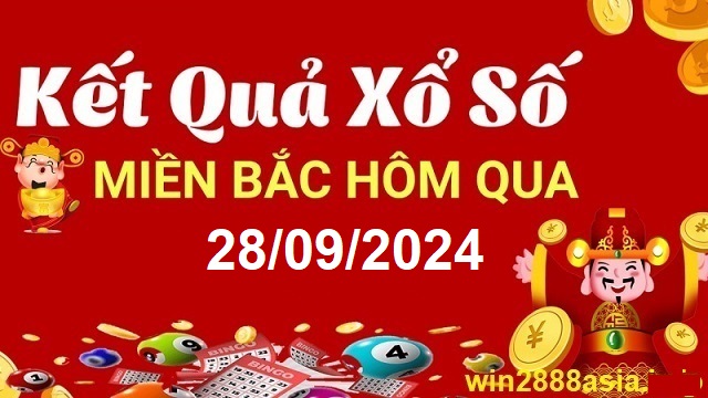 Soi cầu XSMB 28-09-2024 Win2888 Chốt số lô đề miền bắc thứ 7