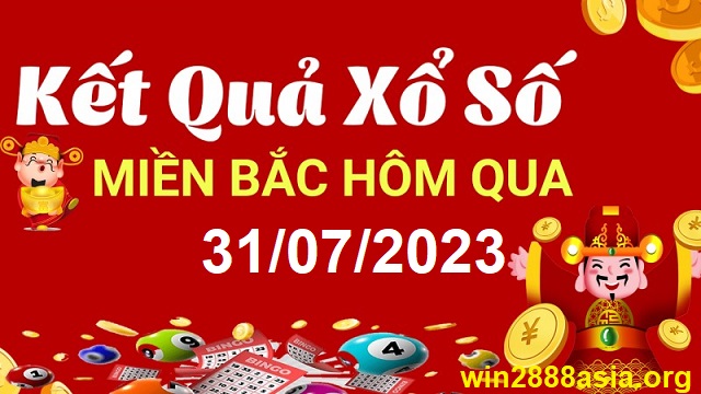 Soi cầu XSMB Win2888 31-07-2023 Dự đoán Cầu Đề Miền Bắc thứ 2 