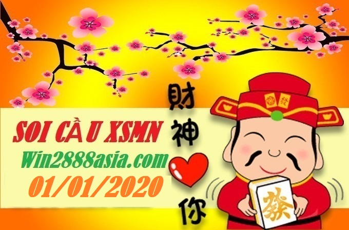 Soi cầu XSMN 1-1-2020 Win2888