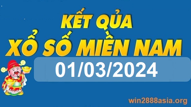 Soi cầu XSMN Win2888 01-03-2024 Dự đoán cầu lô miền nam thứ 6