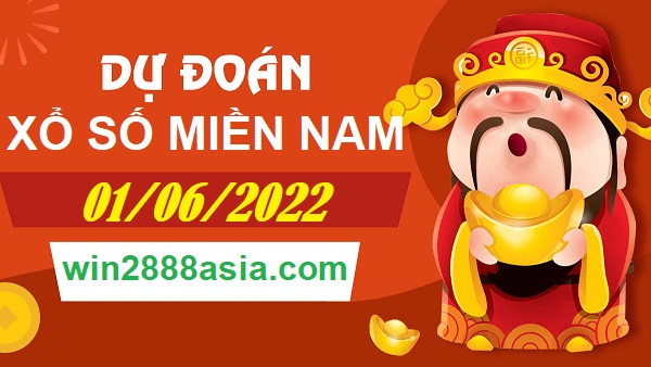 Soi cầu XSMN Win2888 01-06-2022 Dự đoán xổ số miền nam thứ 4