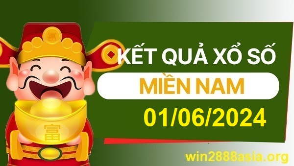 Soi cầu XSMN 01-06-2024 Win2888 Chốt số xổ số miền nam thứ 7