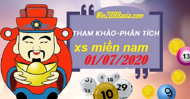 Soi cầu XSMN 1-7-2020 Win2888