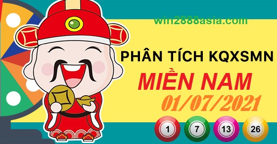 Soi cầu XSMN 1-7-2021 Win2888