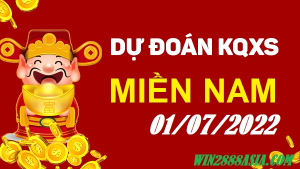 Soi cầu XSMN Win2888 01-07-2022 Dự đoán xổ số miền nam thứ 6