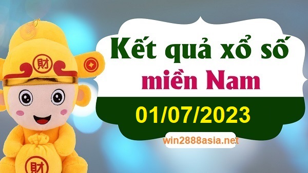 Soi cầu XSMN 01-07-2023 Win2888 Dự đoán xổ số miền nam thứ 7