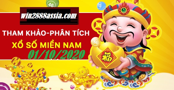 Soi cầu XSMN 1-10-2020 Win2888