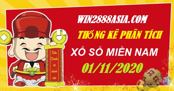 Soi cầu XSMN 1-11-2020 Win2888