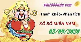 Soi cầu XSMN 2-9-2020 Win2888