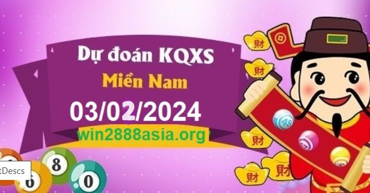 Soi cầu XSMN Win2888 03-02-2024 Chốt số Cầu Đề Miền Nam thứ 7