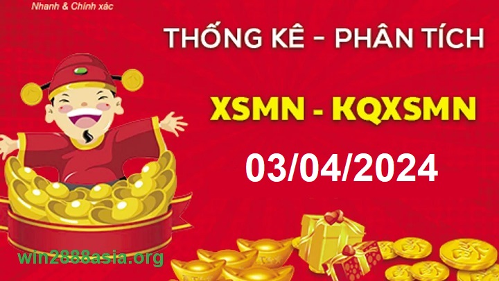 Soi cầu XSMN 03-04-2024 Win2888 Dự đoán cầu lô miền nam thứ 4