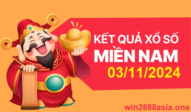 Soi cầu XSMN Win2888 03-11-2024 Chốt số xổ số miền nam chủ nhật