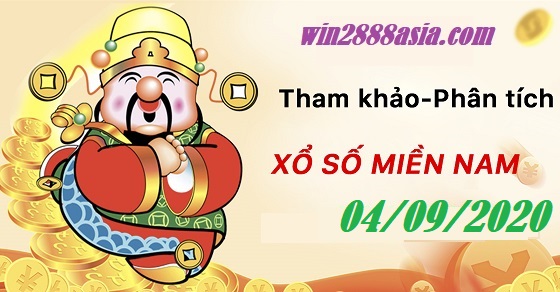 Soi cầu XSMN 4-9-2020 Win2888