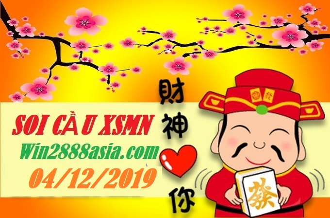 Soi cầu XSMN 4-12-2019 Win2888