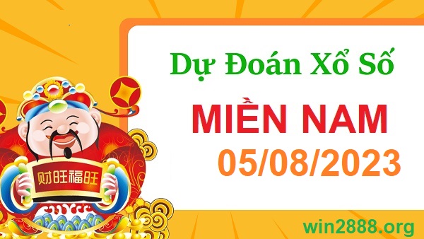 Soi cầu XSMN 05-08-2023 Win2888 Dự đoán Xổ Số Miền Nam thứ 7