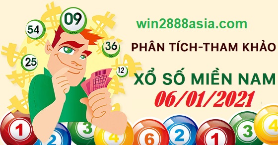 Soi cầu XSMN 6-1-2021 Win2888