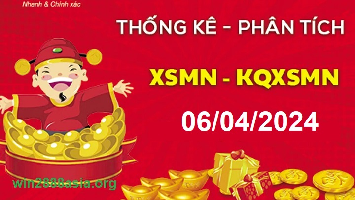 Soi cầu XSMN 06-04-2024 Win2888 Dự đoán Xổ Số Miền Nam thứ 7