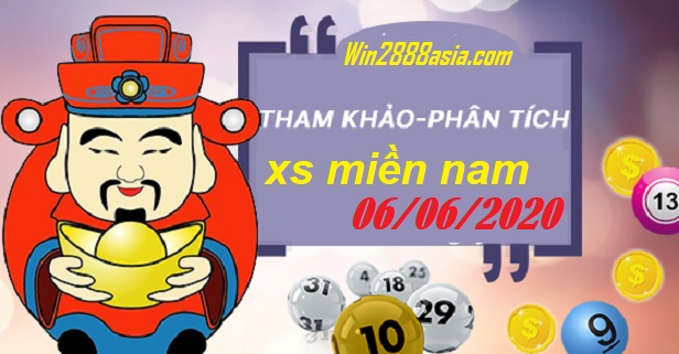 Soi cầu XSMN 6-6-2020 Win2888