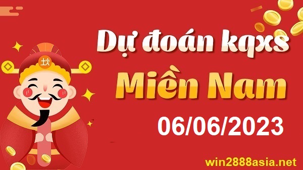 Soi cầu XSMN Win2888 06-06-2023 Dự đoán xổ số miền nam thứ 3 